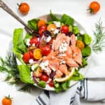 Summer Salmon Chopped Salad | Get Inspired Everyday!