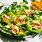 Fish Taco Lettuce Wraps with Mango Salsa | Get Inspired Everyday!