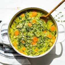 Homemade Chicken Zucchini Noodle Soup | Get Inspired Everyday!