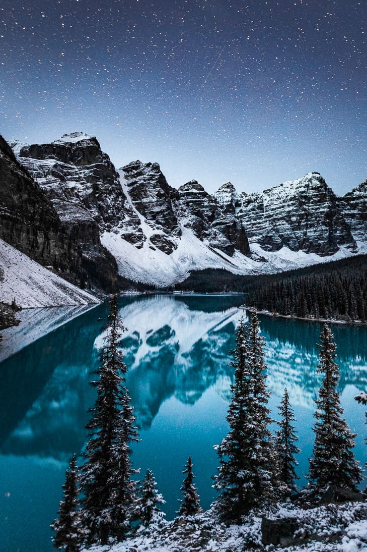 We started the day at Moraine Lake before heading to Yoho!