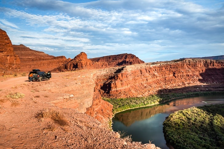 Shafer canyon outlet trail