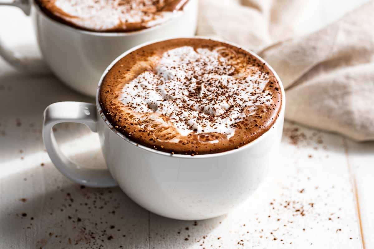 Hot chocolate deals with cocoa powder