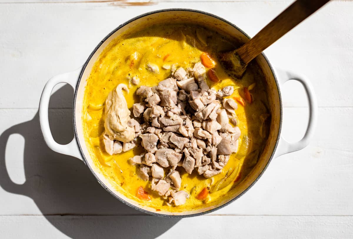 25-Minute Thai Yellow Curry with Chicken - Averie Cooks