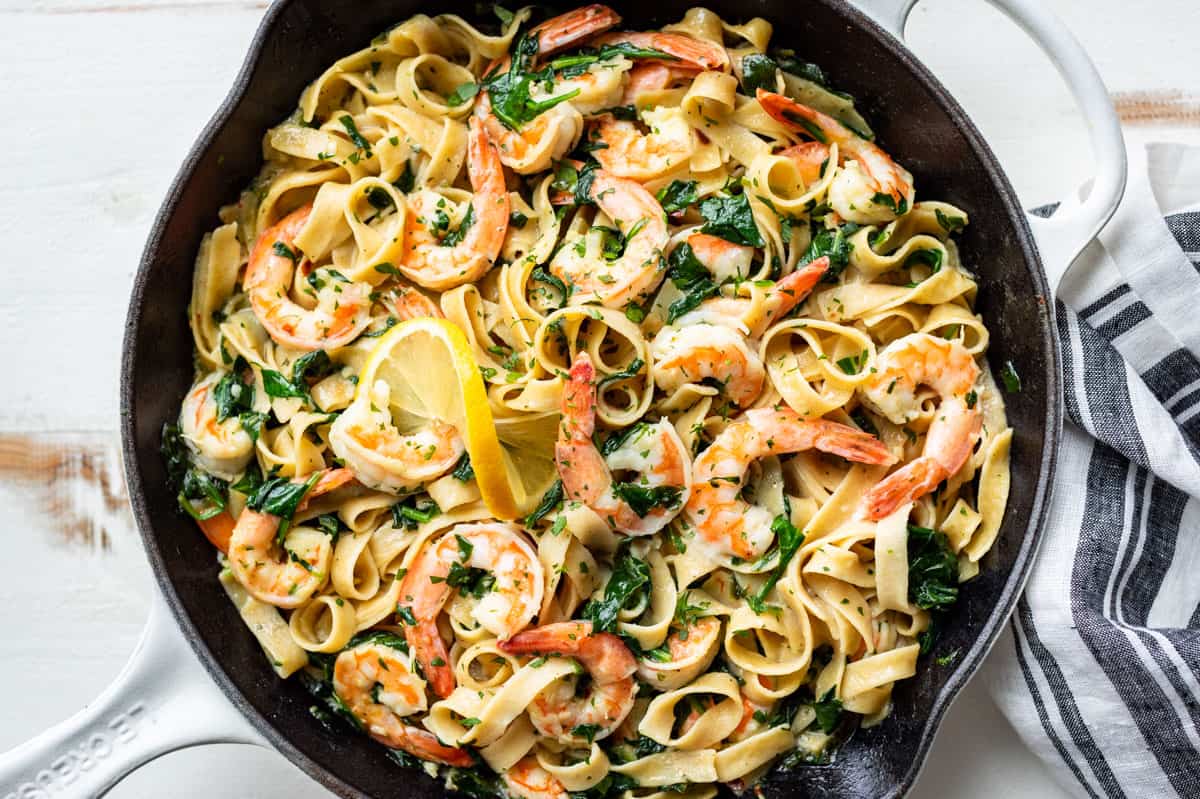 Garlic Butter Shrimp Pasta | Get Inspired Everyday!