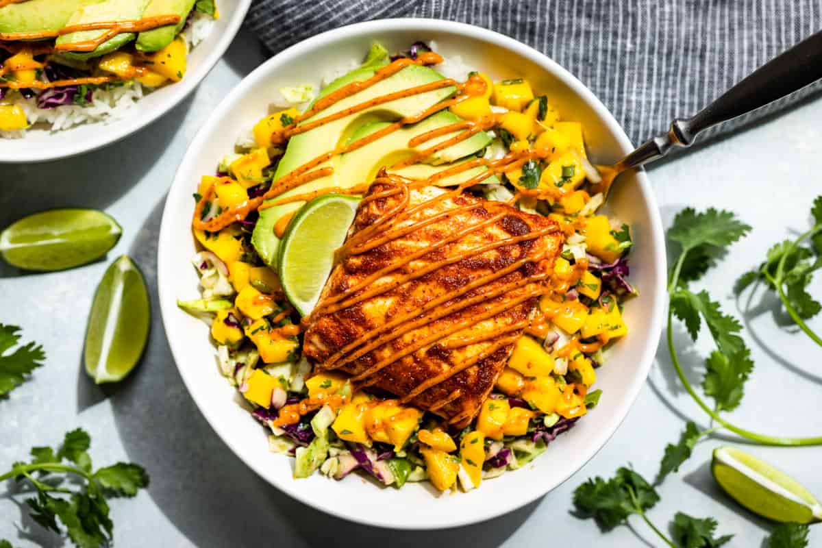 Easy Easy Healthy Fish Taco Salad Bowl Recipe Recipe