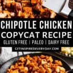 3rd Pin image for Chipotle Chicken.