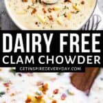 2nd Pin for Dairy Free Clam Chowder.