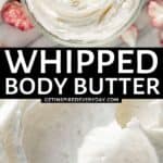 3rd Pin image for Homemade Whipped Body Butter.