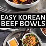 3rd Pin image for Korean Ground Beef Bowls.