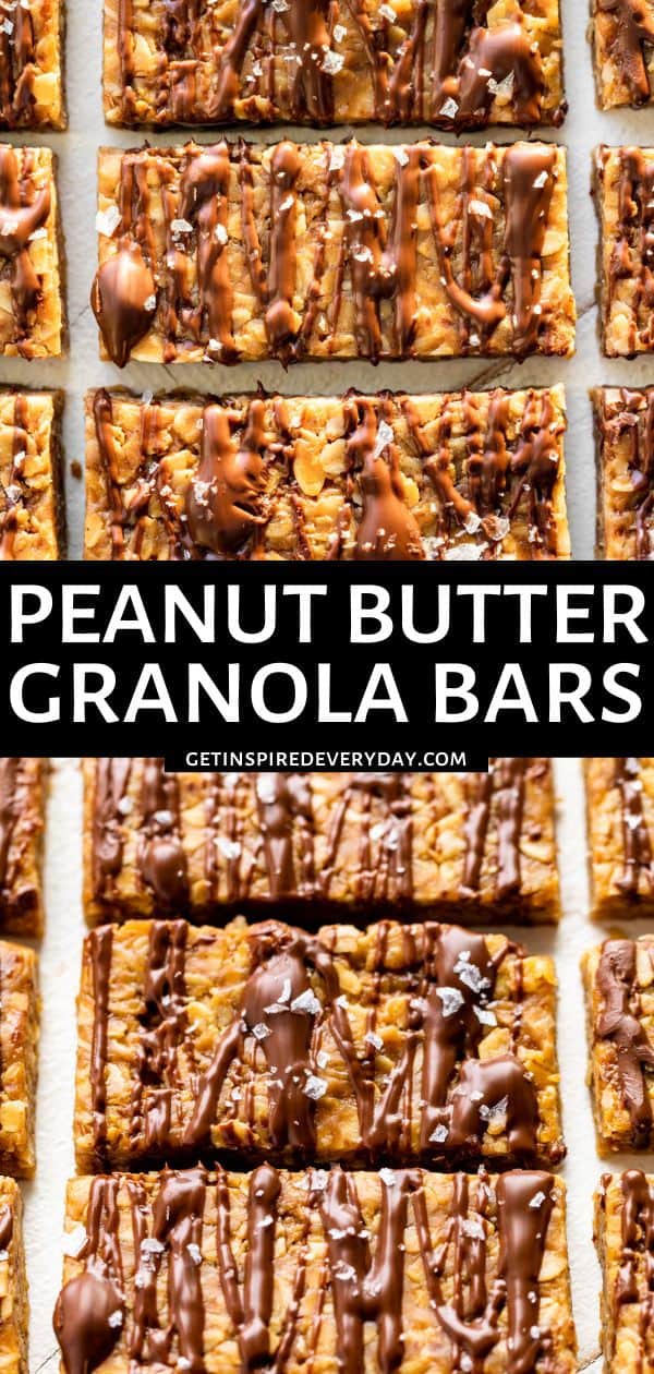 Peanut Butter Granola Bars | Get Inspired Everyday!