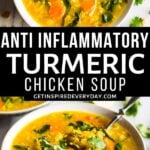 2nd Pin image for Turmeric Chicken Soup.