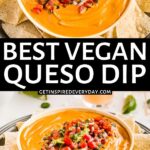3rd Pin for Best Vegan Queso.