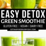2nd Pin image for Green Detox Smoothie.