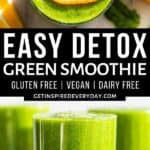 3rd Pin image for Green Detox Smoothie.