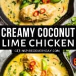 2nd Pin image for Coconut Lime Chicken.