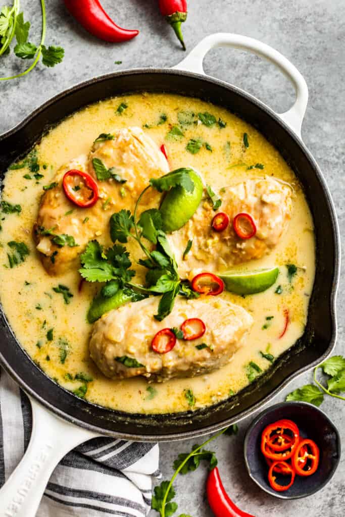 Coconut Lime Chicken (video!) | Get Inspired Everyday!