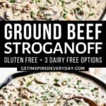 3rd Pin image for Ground Beef Stroganoff.