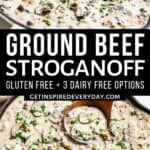 2nd Pin image for Ground Beef Stroganoff.