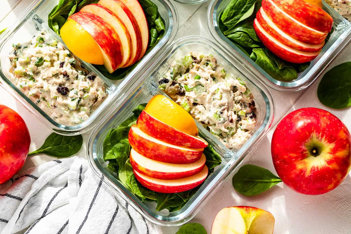 Tuna Salad Meal Prep {No Mayo!} - FeelGoodFoodie