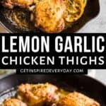 2nd Pin image for Lemon Chicken Thighs.
