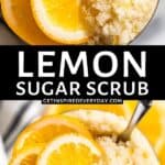 2nd Pin image for Lemon Sugar Scrub.