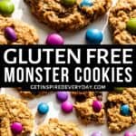 3rd Pin image for Gluten Free Monster Cookies.