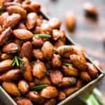 3rd Pin image for Rosemary Almonds.