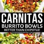 3rd Pin for Carnitas Burrito Bowls.