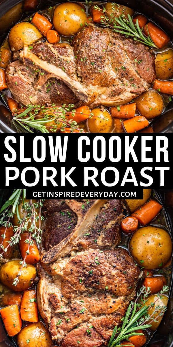 Slow Cooker Pork Roast (video) Get Inspired Everyday!