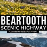Pin image for Beartooth Scenic Highway.