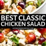 Pin image for Best Classic Chicken Salad.