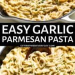 3rd Pin for Garlic Parmesan Pasta.
