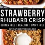 2nd Pin image for Strawberry Rhubarb Crisp.