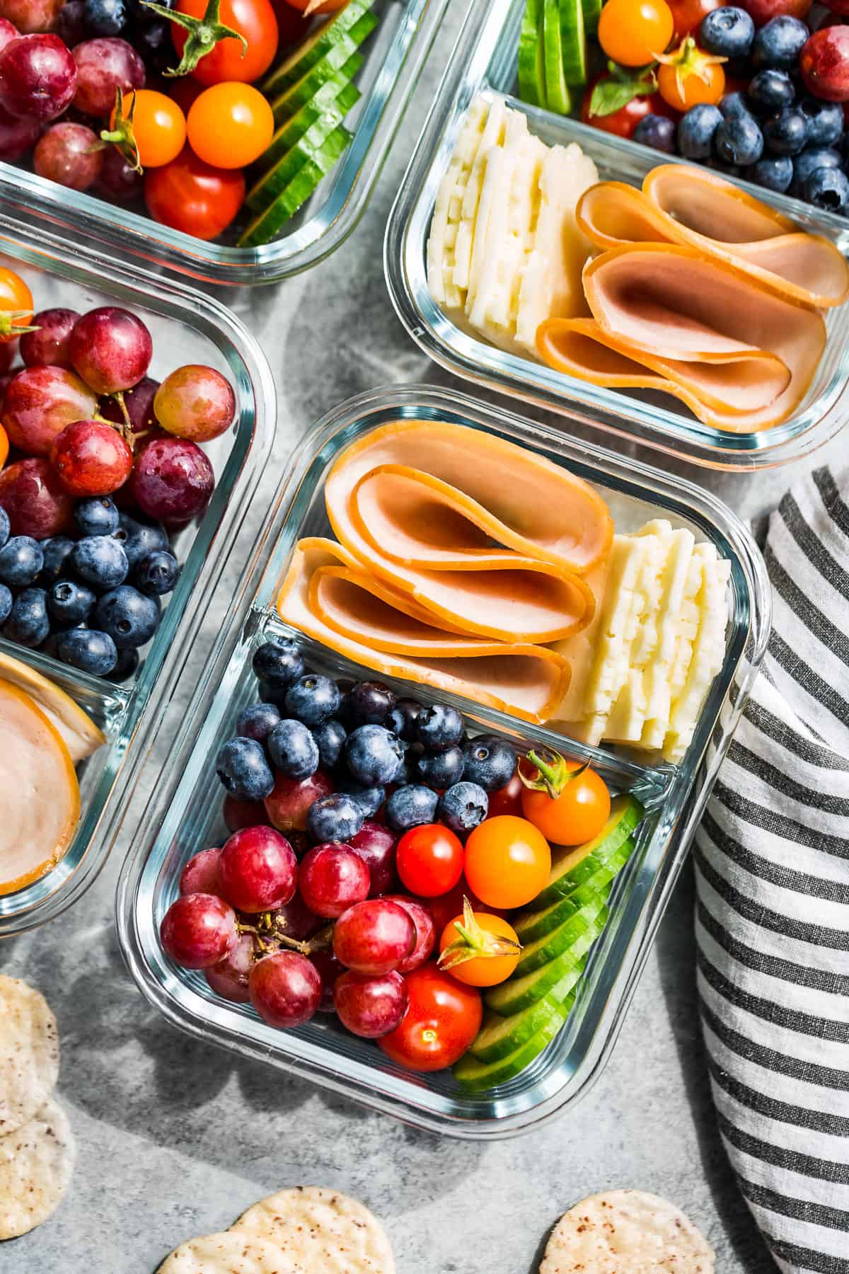 Easy Homemade Healthy Lunchables - One Sweet Appetite