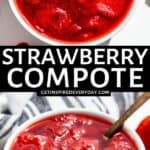 2nd Pin image for Strawberry Compote.