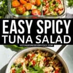 Pin image for Spicy Tuna Salad.
