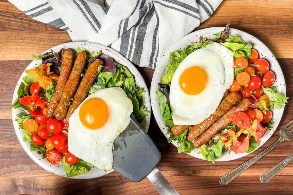 Healthy Breakfast Salad 