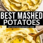 Pin image for mashed potatoes.