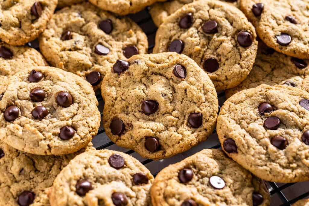Oat Flour Chocolate Chip Cookies